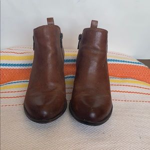 Lucky Brand Leather Booties